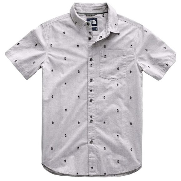 The North Face Other - The North Face Baytrail Short Sleeve Button Campfire Shirt, Men's Medium